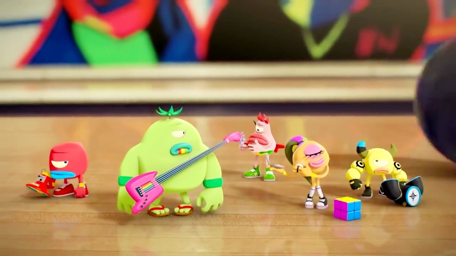 انیمیشن هیولاهای کوچولو - قسمت 4 - بولینگ